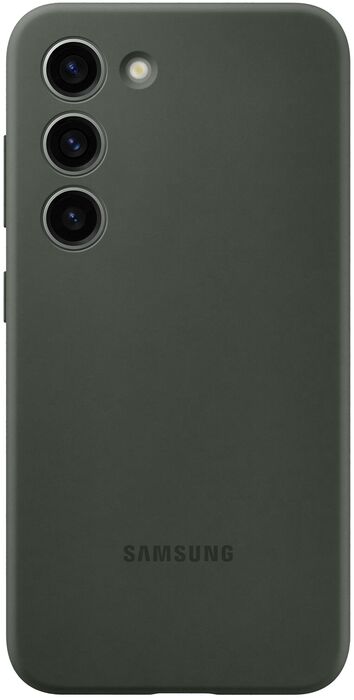 Samsung S23+ silíkon símahulstur - Grænt 