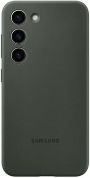 Samsung S23+ silíkon símahulstur - Grænt 