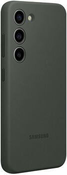 Samsung S23+ silíkon símahulstur - Grænt 
