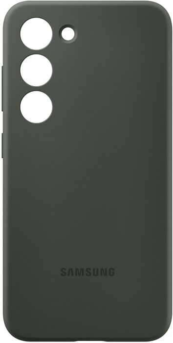 Samsung S23+ silíkon símahulstur - Grænt 
