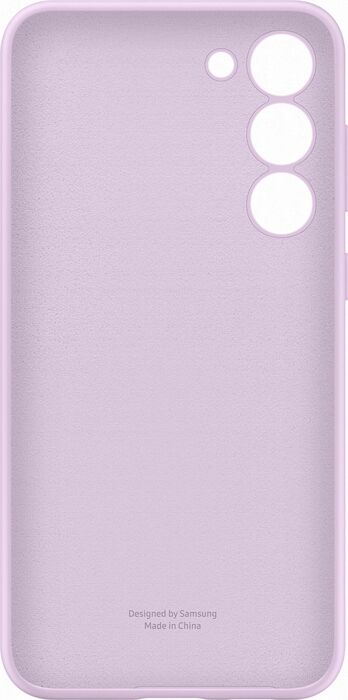 Samsung S23+ silíkon símahulstur - Lillablátt 