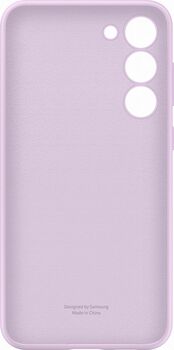 Samsung S23+ silíkon símahulstur - Lillablátt 