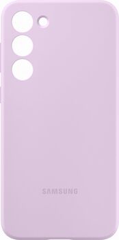 Samsung S23+ silíkon símahulstur - Lillablátt 