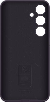 Samsung Galaxy S24+ sílikon símahulstur - Dökkfjólublátt