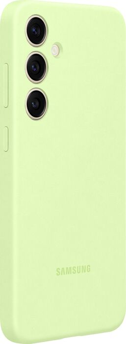 Samsung Galaxy S24+ sílikon símahulstur - Ljósgrænt