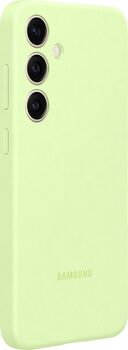 Samsung Galaxy S24+ sílikon símahulstur - Ljósgrænt