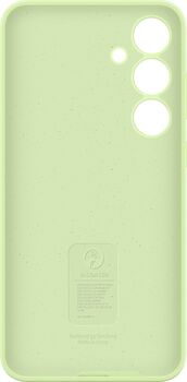 Samsung Galaxy S24+ sílikon símahulstur - Ljósgrænt