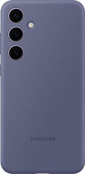 Samsung Galaxy S24+ sílikon símahulstur - Fjólublátt