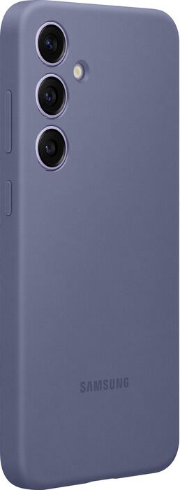 Samsung Galaxy S24+ sílikon símahulstur - Fjólublátt
