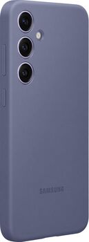 Samsung Galaxy S24+ sílikon símahulstur - Fjólublátt