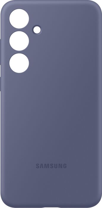 Samsung Galaxy S24+ sílikon símahulstur - Fjólublátt