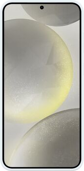 Samsung Galaxy S24+ sílikon símahulstur - Hvítt