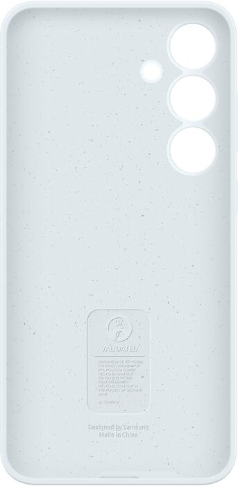 Samsung Galaxy S24+ sílikon símahulstur - Hvítt