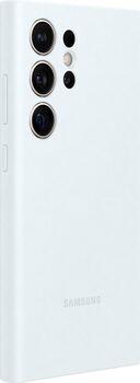 Samsung Galaxy S24 Ultra sílikon símahulstur - Hvítt