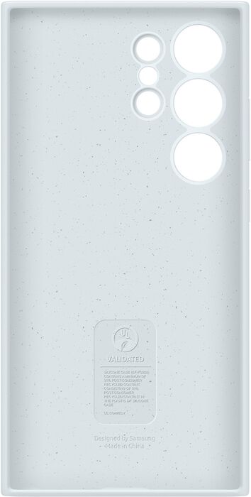 Samsung Galaxy S24 Ultra sílikon símahulstur - Hvítt