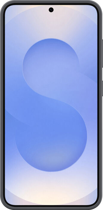 Samsung Galaxy S25 sílikon símahulstur - Svart