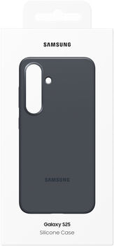 Samsung Galaxy S25 sílikon símahulstur - Svart