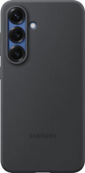 Samsung Galaxy S25 sílikon símahulstur - Svart