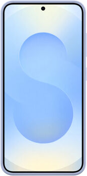 Samsung Galaxy S25 sílikon símahulstur - Ljósblátt