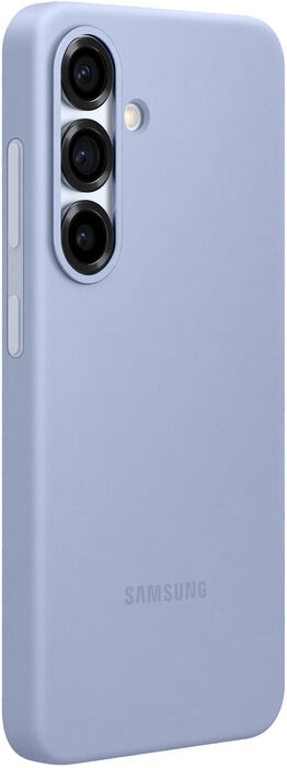 Samsung Galaxy S25 sílikon símahulstur - Ljósblátt