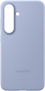Samsung Galaxy S25 sílikon símahulstur - Ljósblátt