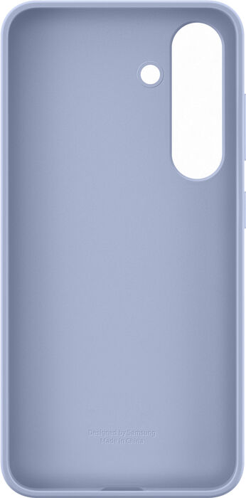 Samsung Galaxy S25 sílikon símahulstur - Ljósblátt