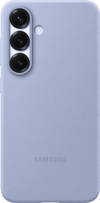 Samsung Galaxy S25 sílikon símahulstur - Ljósblátt