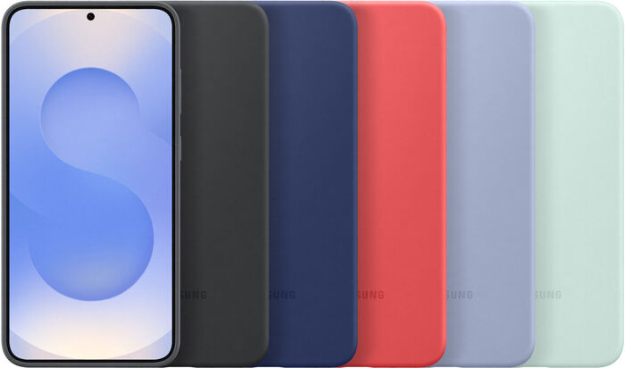 Samsung Galaxy S25+ sílikon símahulstur - Svart