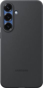 Samsung Galaxy S25+ sílikon símahulstur - Svart