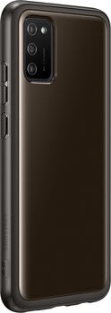 Samsung A02s sílíkon símahulstur - Svart