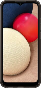 Samsung A02s sílíkon símahulstur - Svart