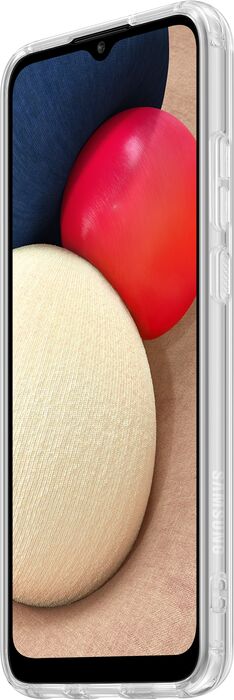 Samsung A02s sílíkon símahulstur - Glært