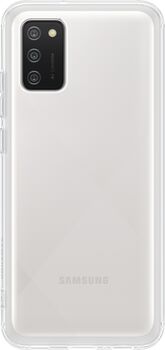 Samsung A02s sílíkon símahulstur - Glært