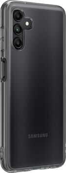 Samsung Galaxy A04s Soft Clear símahulstur - Svart