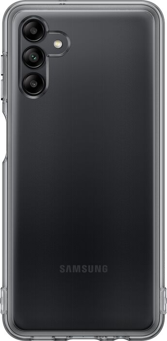 Samsung Galaxy A04s Soft Clear símahulstur - Svart