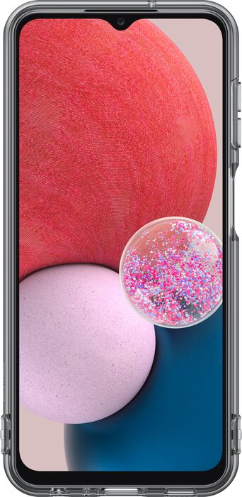 Samsung Galaxy A13 Soft Clear símahulstur - Svart