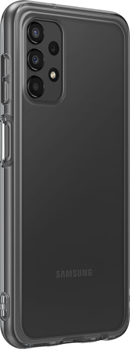 Samsung Galaxy A13 Soft Clear símahulstur - Svart
