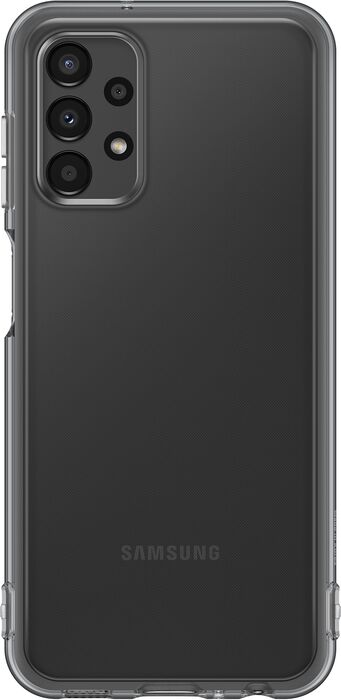 Samsung Galaxy A13 Soft Clear símahulstur - Svart