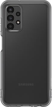 Samsung Galaxy A13 Soft Clear símahulstur - Svart