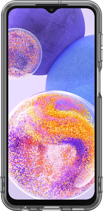 Samsung Galaxy A23 símahulstur - Glært/Svart