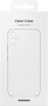 Samsung Galaxy A34 Clear símahulstur - Glært 