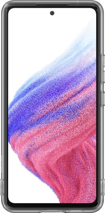 Samsung A53 Soft Clear símahulstur - Svart