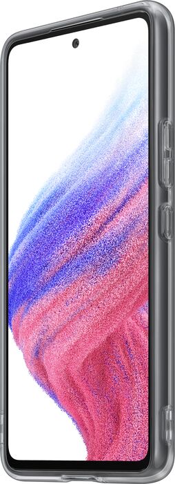 Samsung A53 Soft Clear símahulstur - Svart