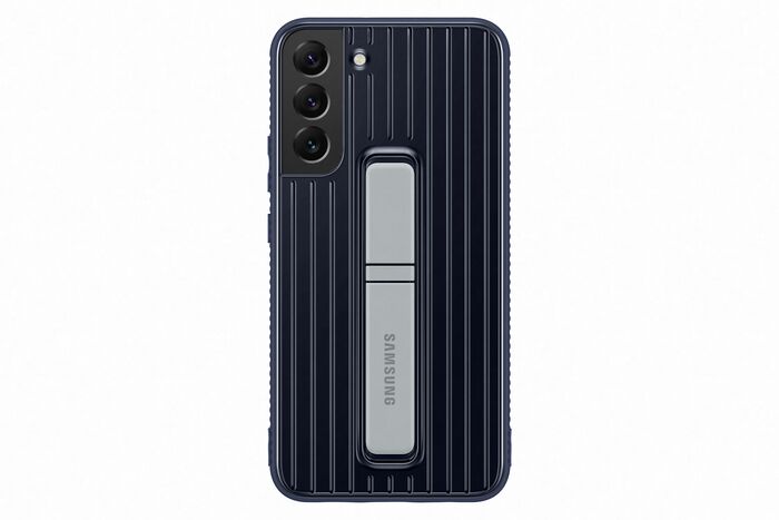 Samsung Galaxy S22+ varnarsímahulstur með standi - Blátt