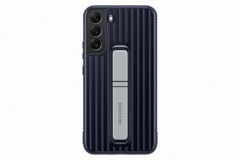Samsung Galaxy S22+ varnarsímahulstur með standi - Blátt