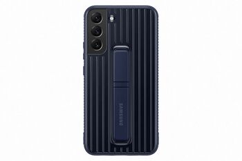 Samsung Galaxy S22+ varnarsímahulstur með standi - Blátt