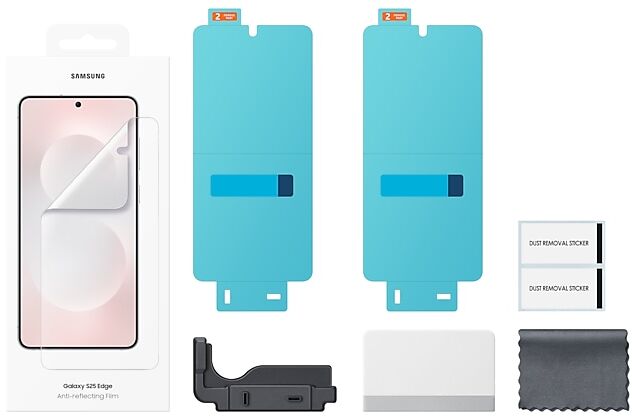 Samsung Galaxy S25 Edge varnarfilma með speglunarvörn