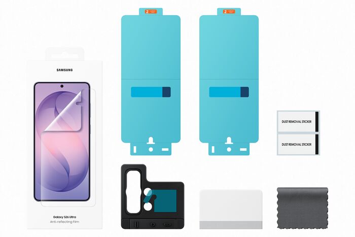 Samsung S26 Ultra varnarfilma með speglunarvörn