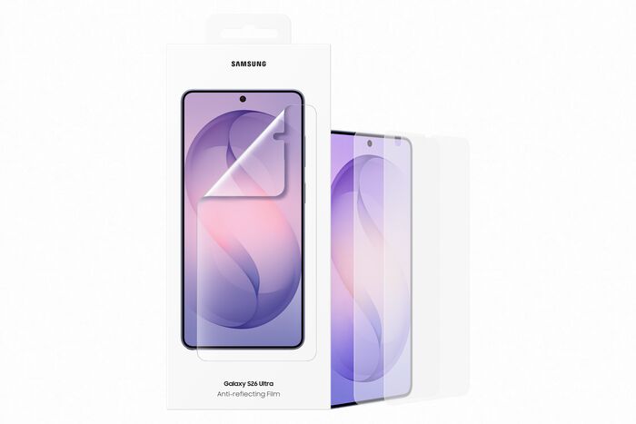 Samsung S26 Ultra varnarfilma með speglunarvörn