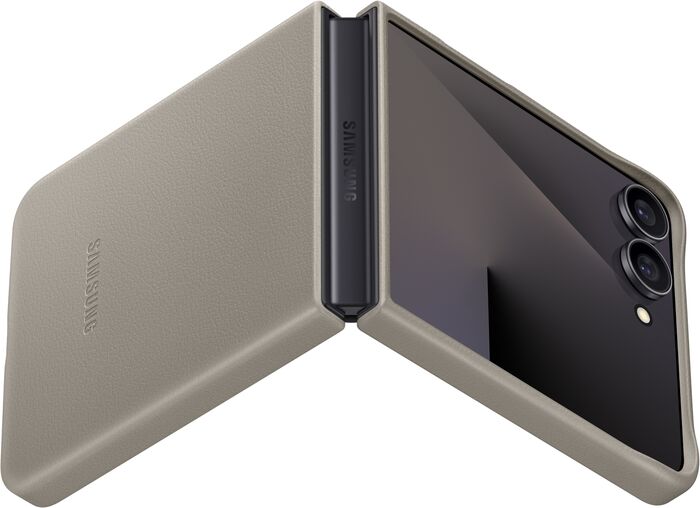 Samsung Galaxy Z Flip7 Kindsuit símahulstur - Brúnt